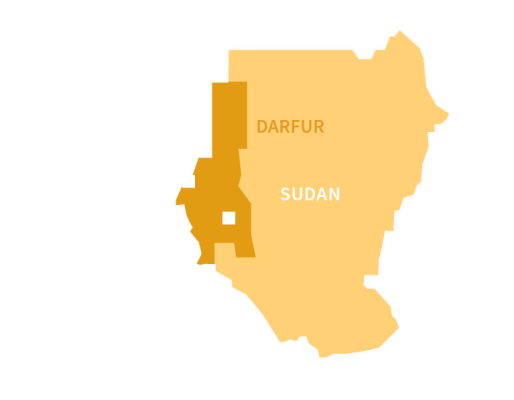 Karte Sudan